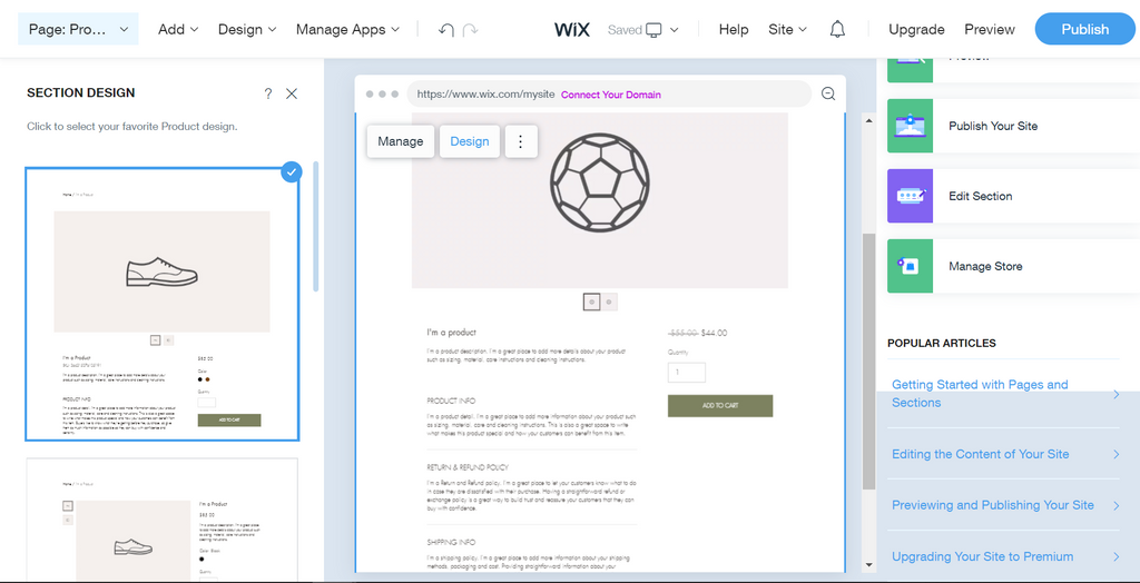 wix vs shopify onboarding process