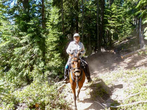 Pretty Lake/Fawn Lake Loop, Whitefish Horse Camp