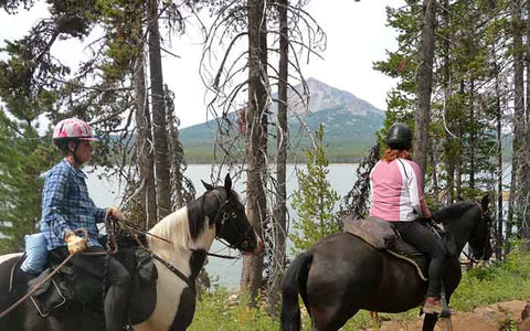 Badger Lake Trail at Fourmile Lake