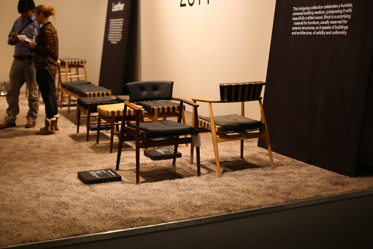 Cologne 2014 - Hayche - H Furniture - Loom Chair, WW Chair, Norse Chair, Brick Table