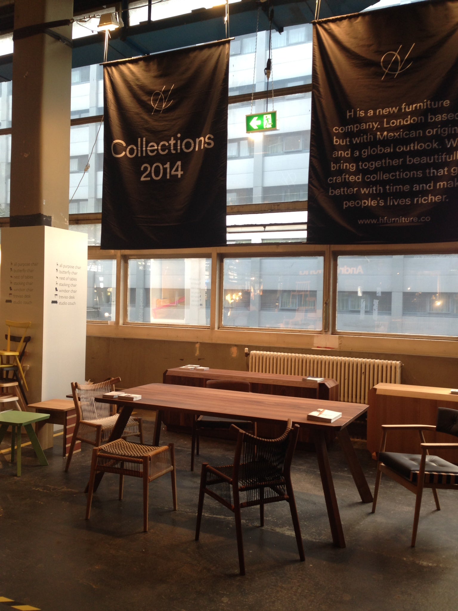 Design Junction 2014 - Hayche, H Furniture, WW Chair, Loom Chair - Contract Furniture