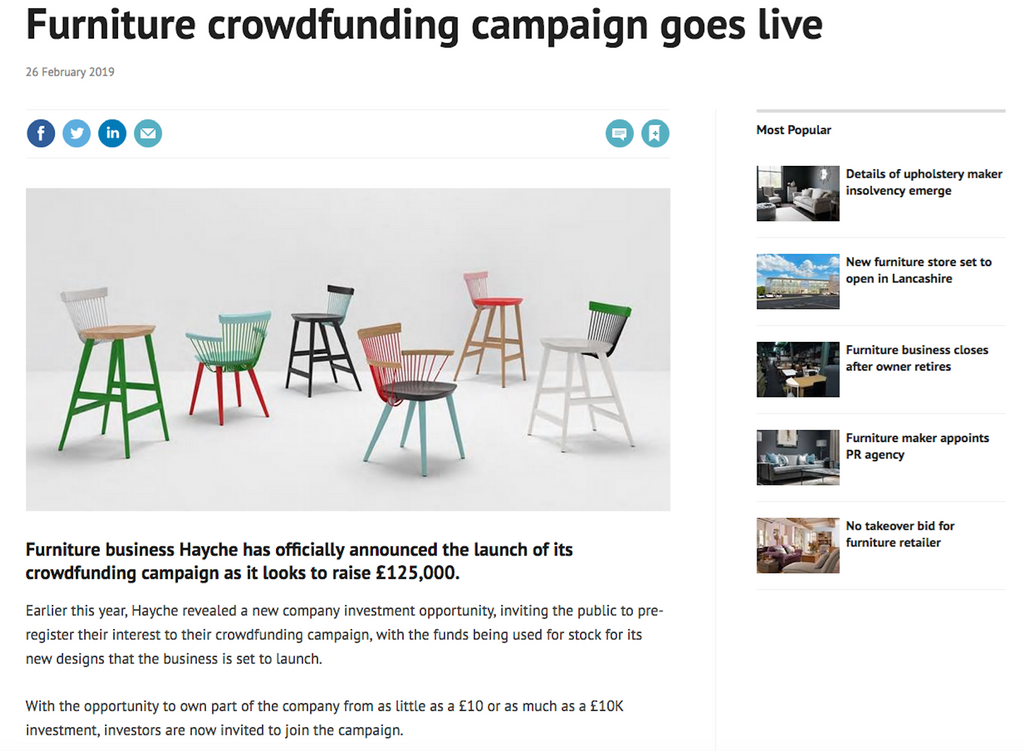 Cabinet Maker - Crowdfunding News