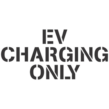 EV Electric Car Parking Stencil Charging