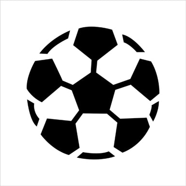 Soccer Ball Stencil