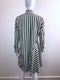 Green and White Striped Shirt Dress w/ Tags