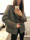 Military Style Double Breasted Jacket