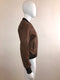 Leather Bomber Jacket