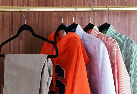 an image of clothes hanging