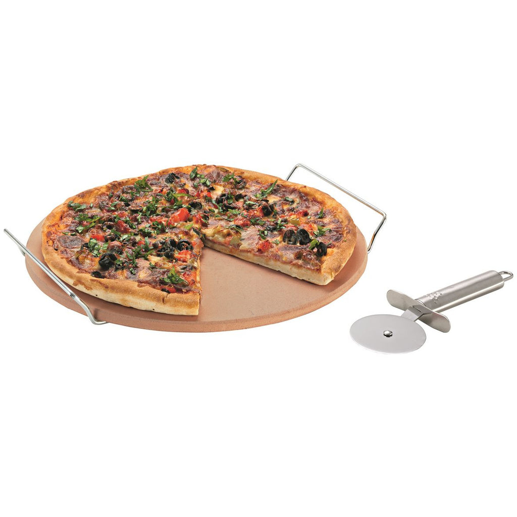 Stone Pizza plates oven PIZZA bread desserts baking serving tray board 33CM 