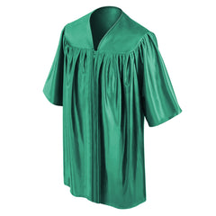 Toga verde esmeralda de preescolar