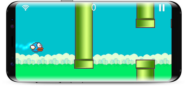 flappy bird in a pelvic floor biofeedback game with the kegel exercises app perifit