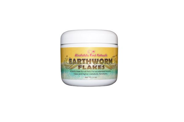 earthworm flakes for fish