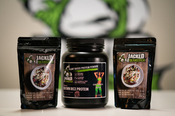 jacked on the beanstalk protein powder jacked on the beanstalk savoury vegetable granola