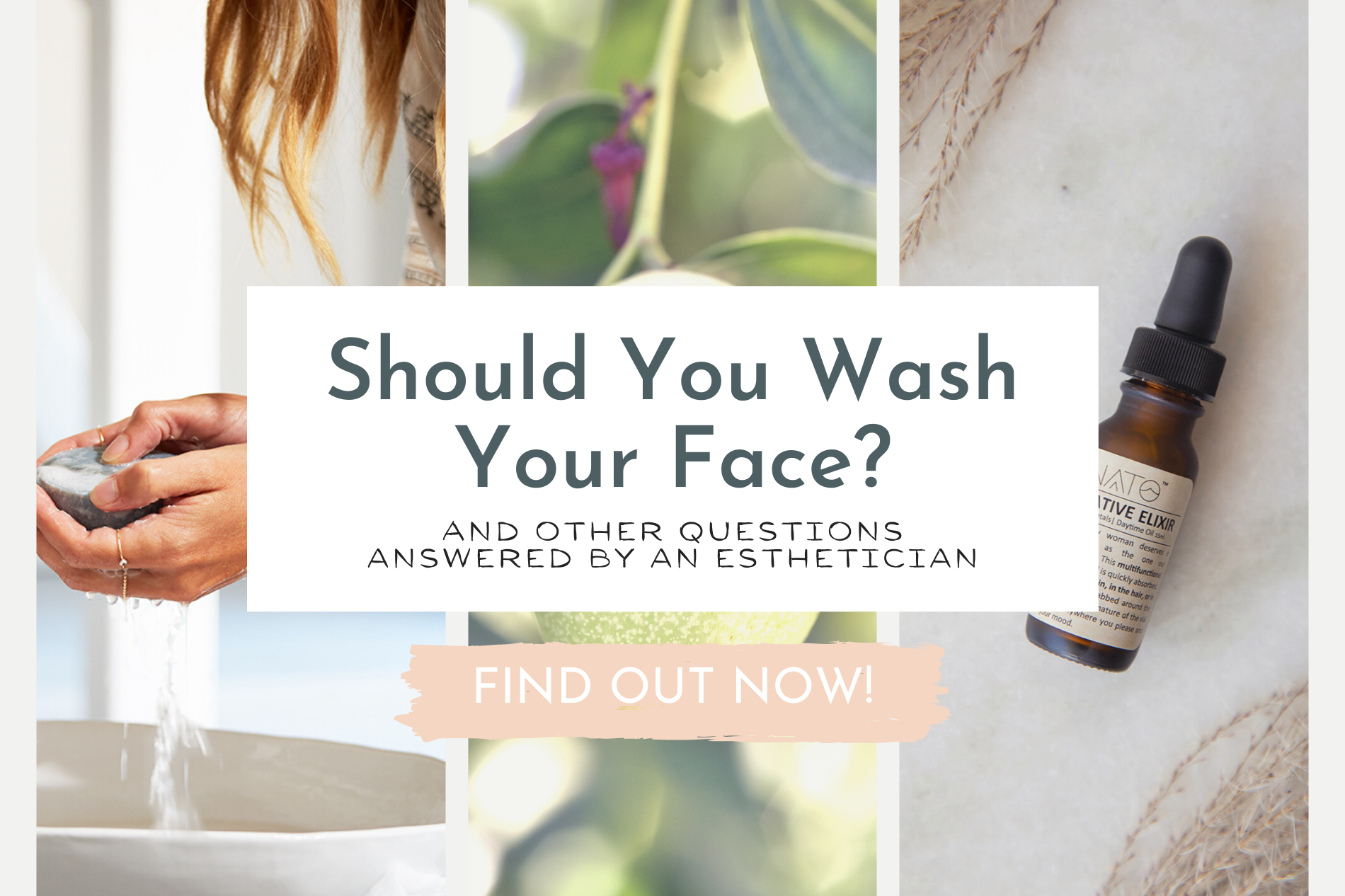 should you wash your face ?