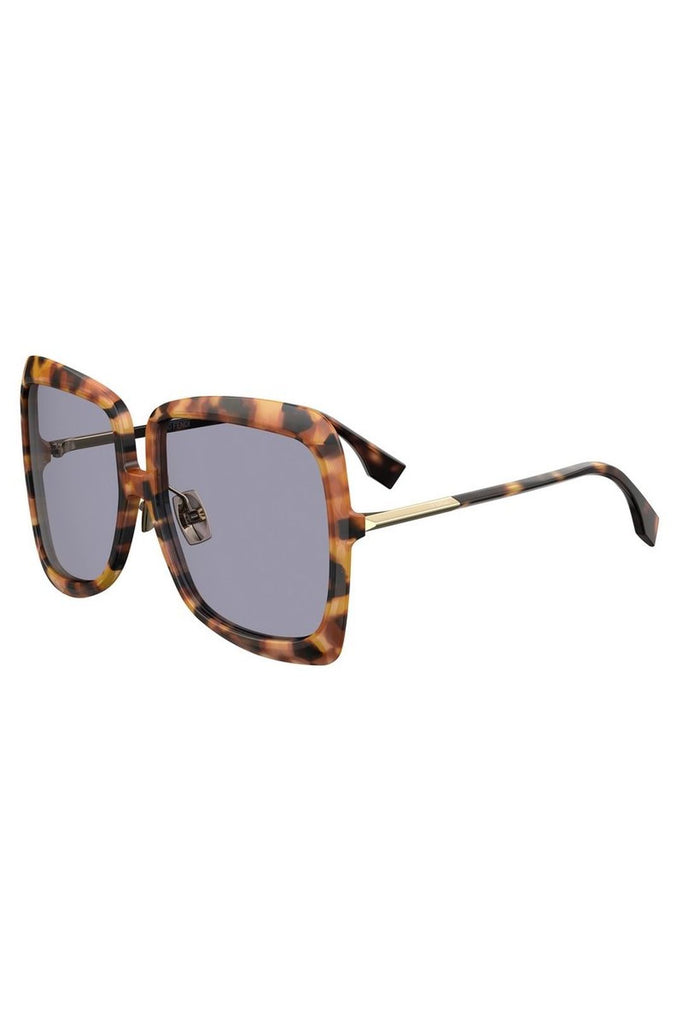 fendi oversized square sunglasses