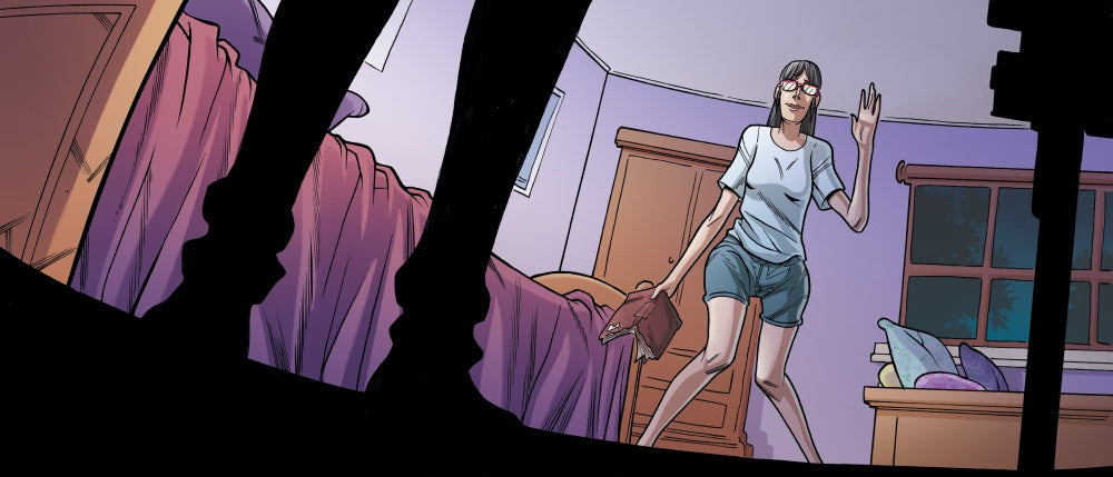 Grace shows up in Shaleeta's bedroom