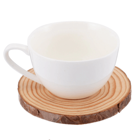 Rustic Wooden Slices Drink Coasters