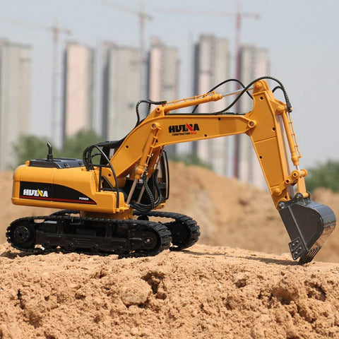 Remote Control RC Digger/Excavator Hydraulic Metal Die Cast Toy