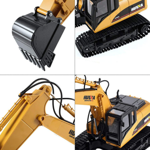 Remote Control RC Digger/Excavator Hydraulic Metal Die Cast Toy