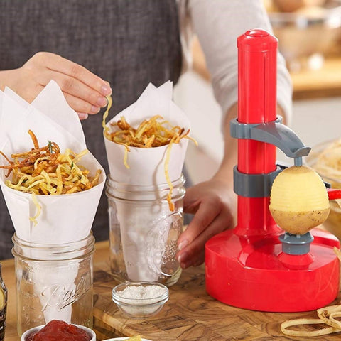 Automatic Rotating Fruit and Veggie Peeler