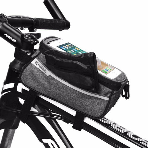 Waterproof Phone Mount Storage Bicycle Bag