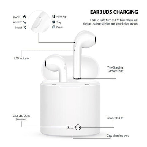 Wireless Bluetooth Earbuds Airpods Earpods