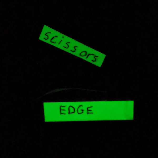 western blot dark room glow tape
