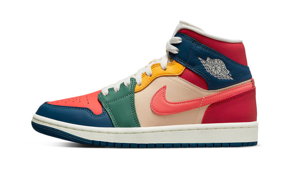 multi color jordan