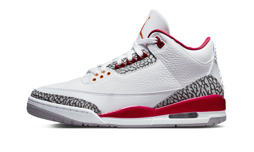 Air Jordan 3 Retro Cardinal Red (CT8532 