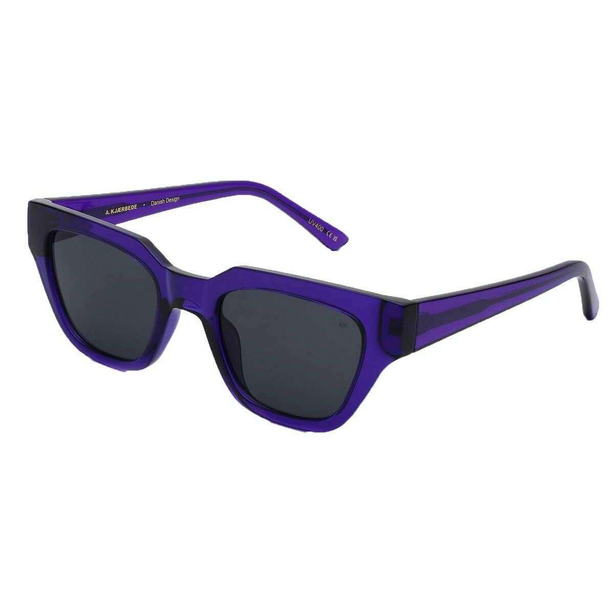 A.Kjaerbede Kaws Sunglasses - Purple Transparent