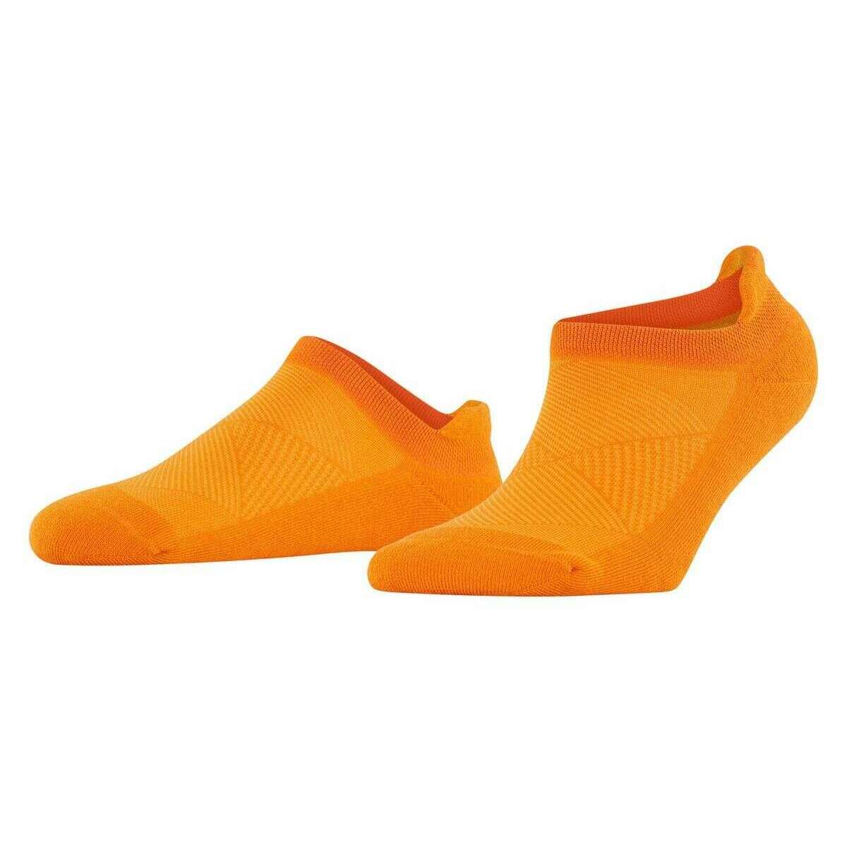 Burlington Athleisure Sneaker Socks - Autumn Leaf Orange