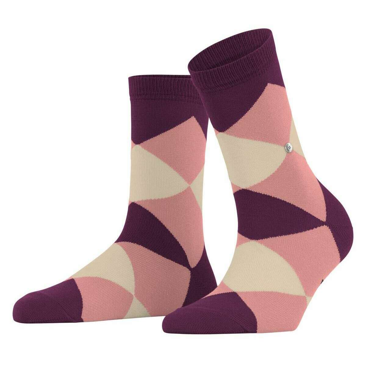 Burlington Bonnie Socks - Grape Purple