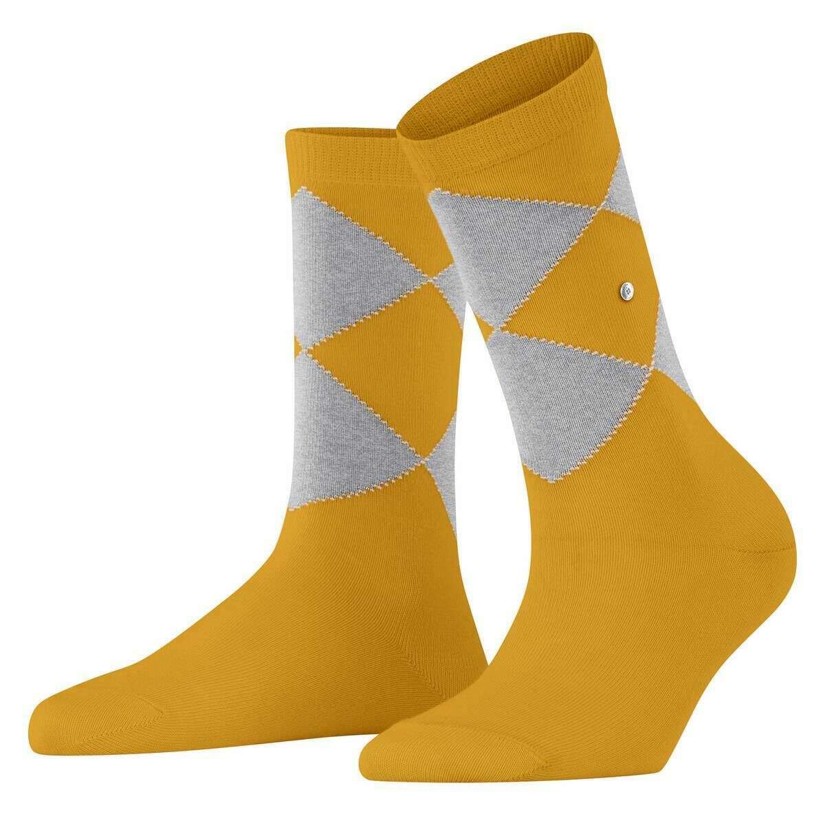 Burlington Darlington Socks - Solar Yellow