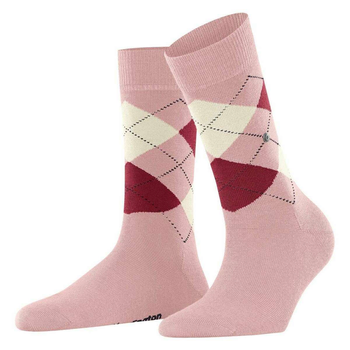 Burlington Marylebone Socks - Primrose Pink