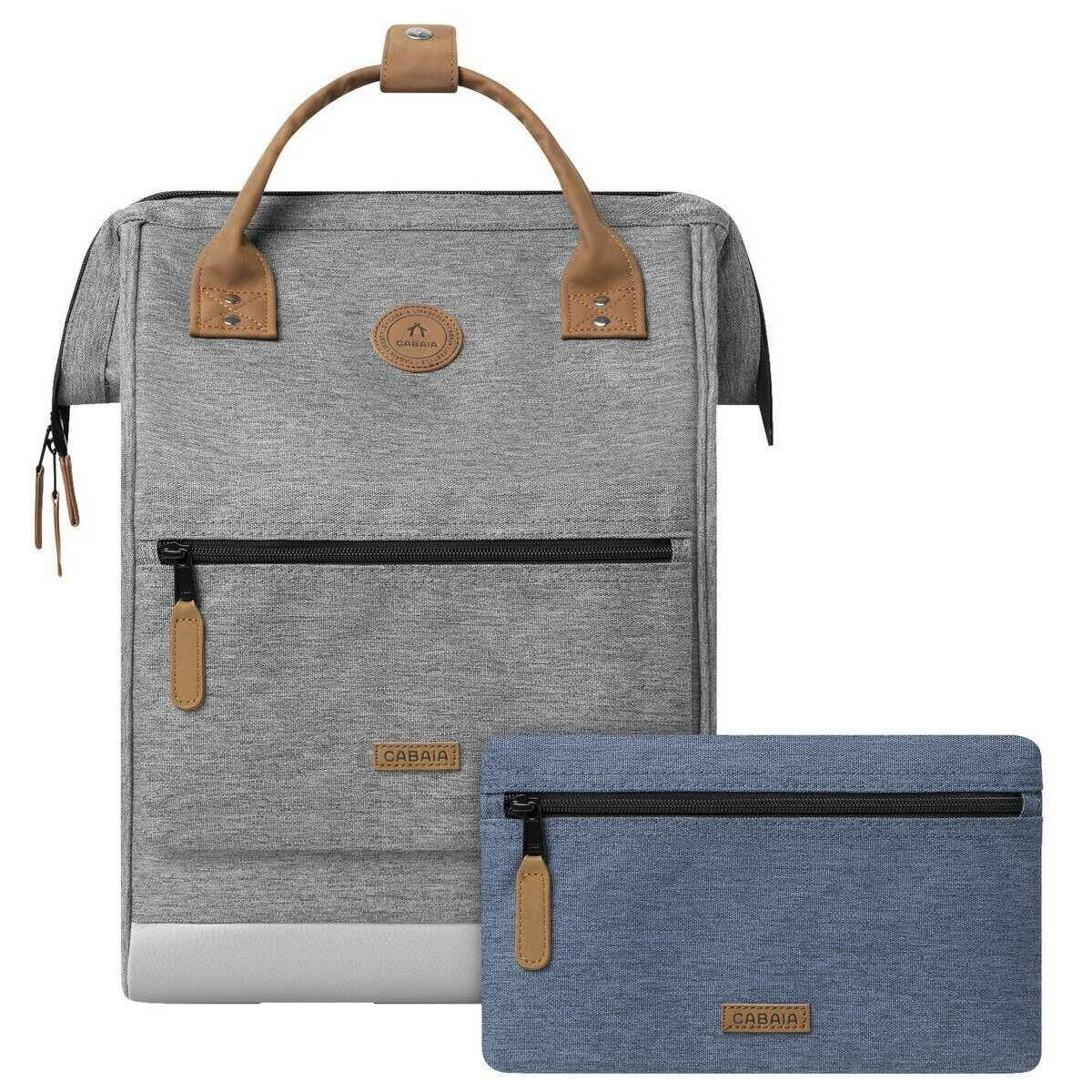 Cabaia Adventurer Melange Large Backpack - New York Grey