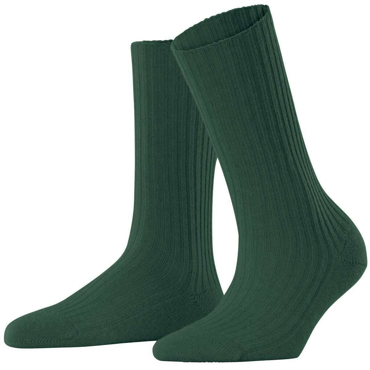 Falke Cosy Wool Boot Socks - Hunter Green