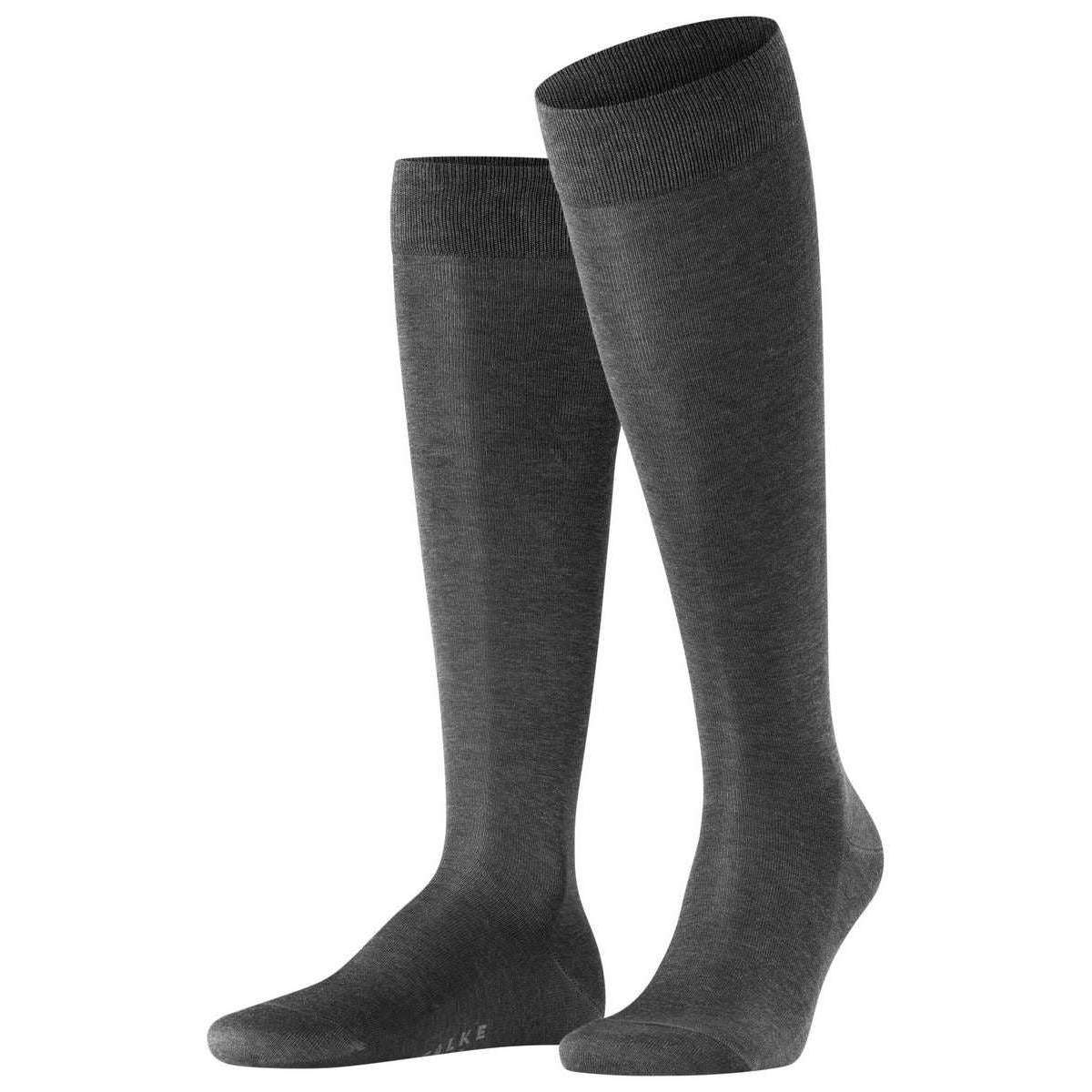 Falke Tiago Knee High Socks - Anthracite Mel Grey