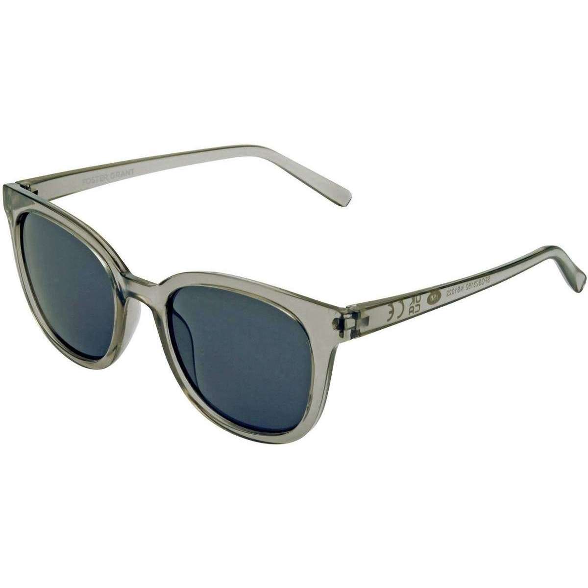 Foster Grant Fashion Preppy Sunglasses - Crystal Grey