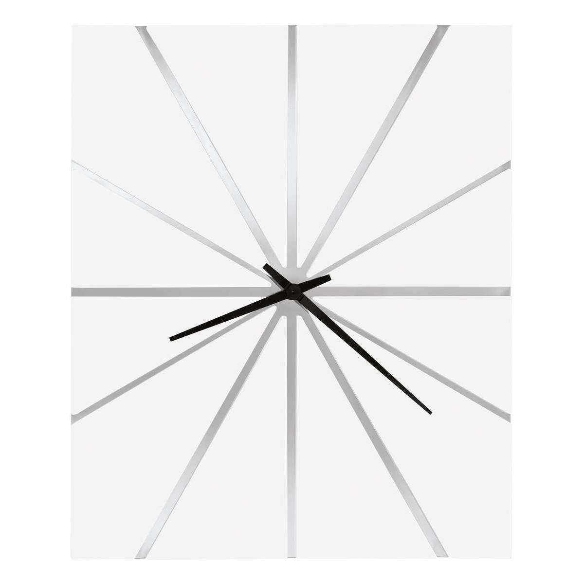 Howard Miller Zander Wall Clock - Gloss White