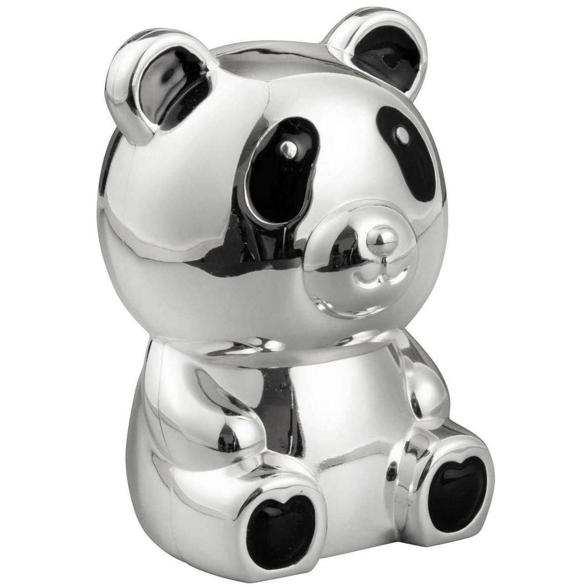 Orton West Panda Money Box - Silver