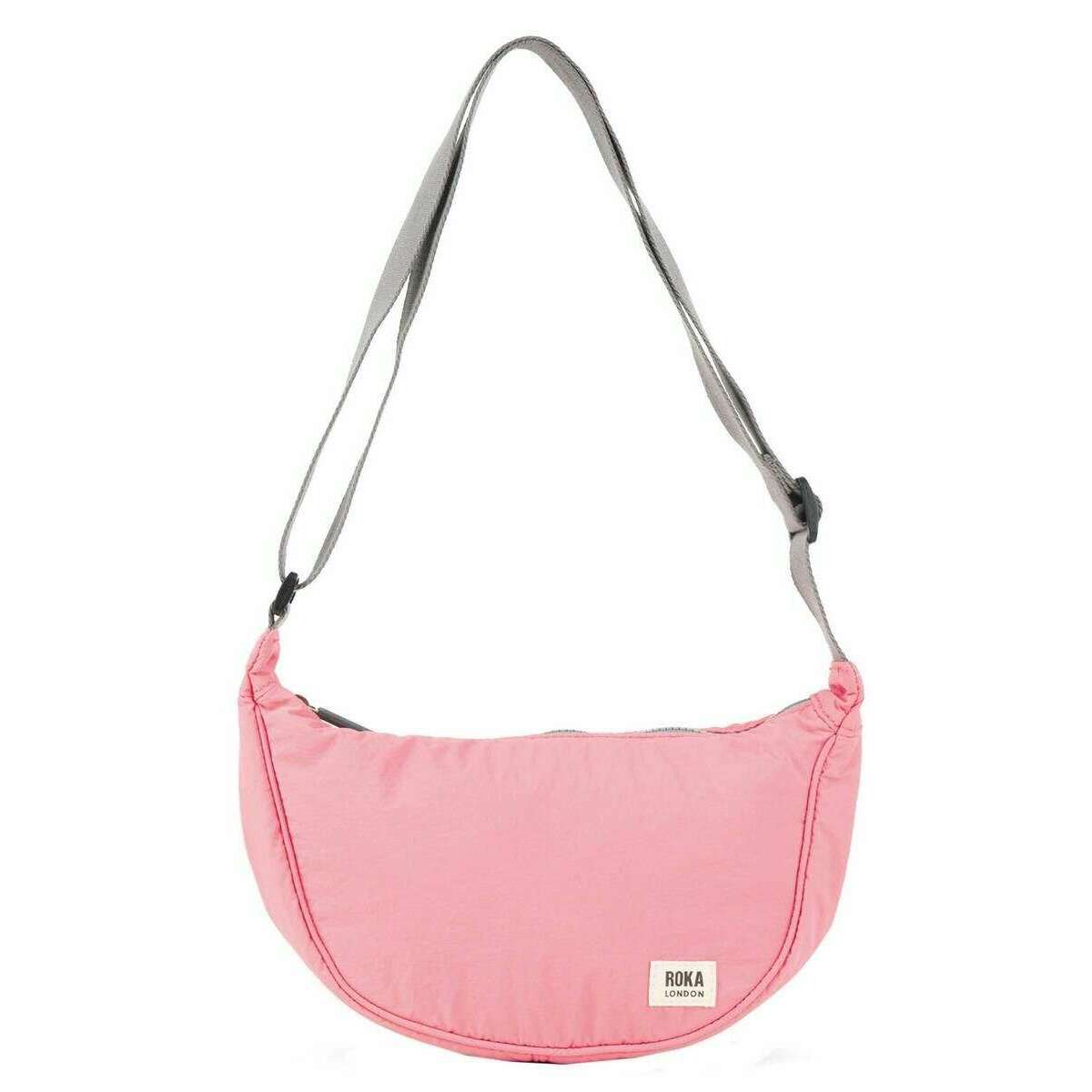 Roka Farringdon Recycled Taslon Slouchy Bag - Rose Pink