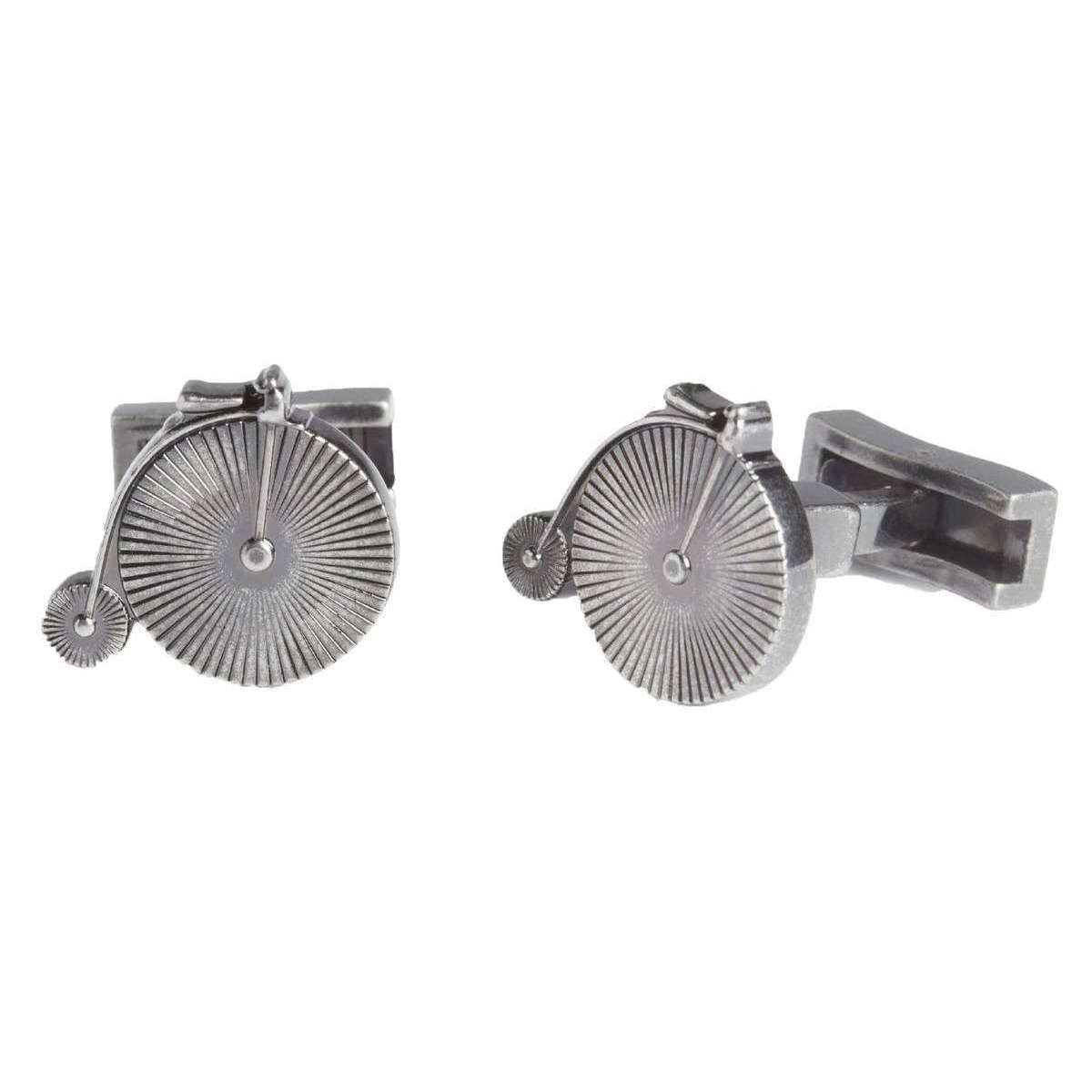 Simon Carter Penny Farthing Cufflinks - Silver