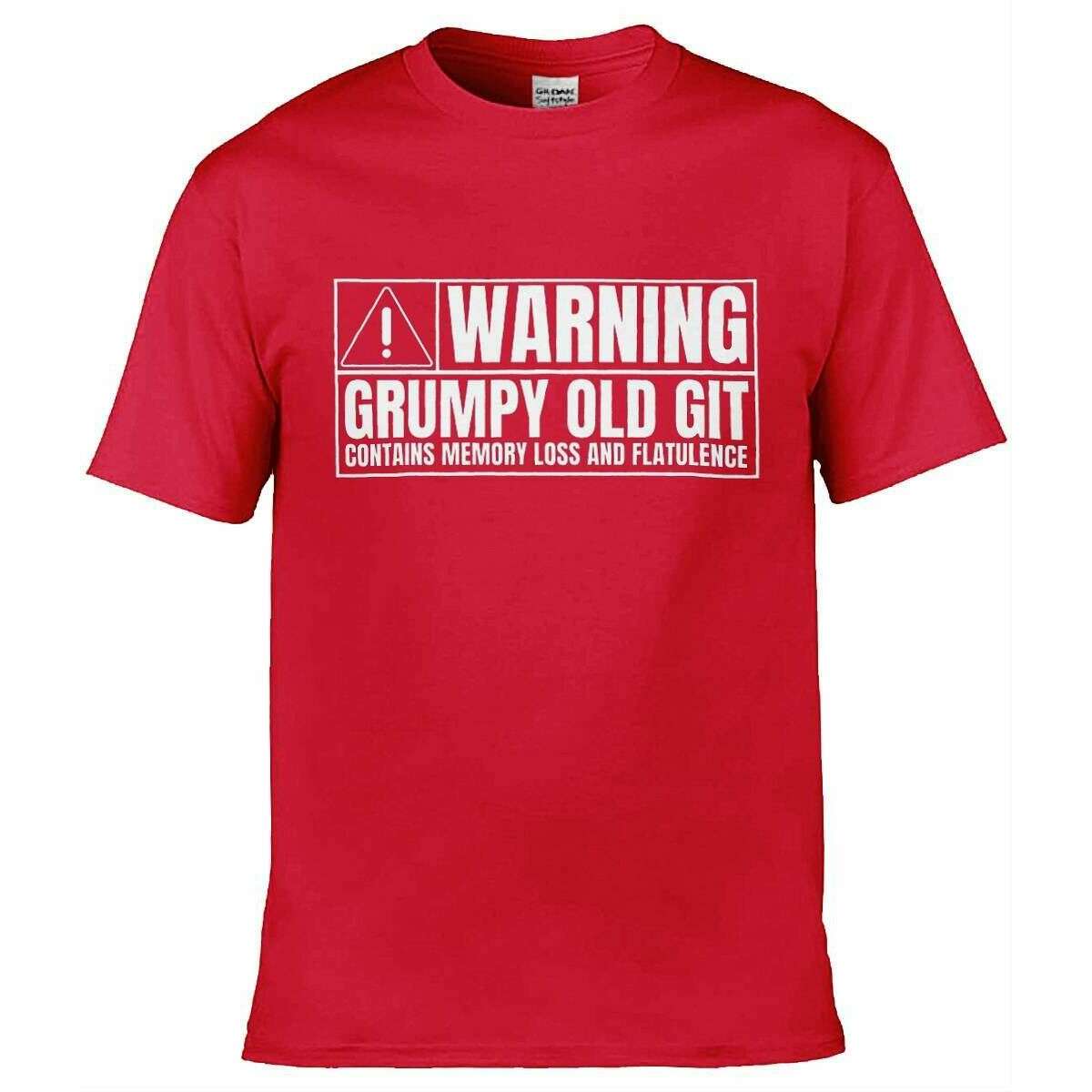 Teemarkable! Warning Grumpy Old Git T-Shirt
