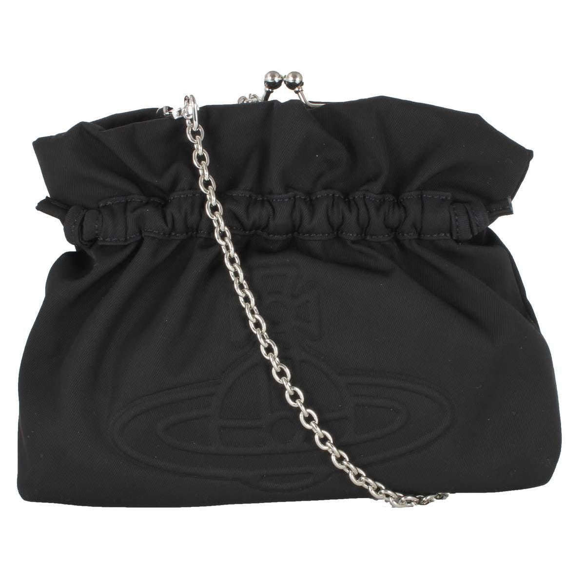 Vivienne Westwood Eva Small Clutch Bag - Black