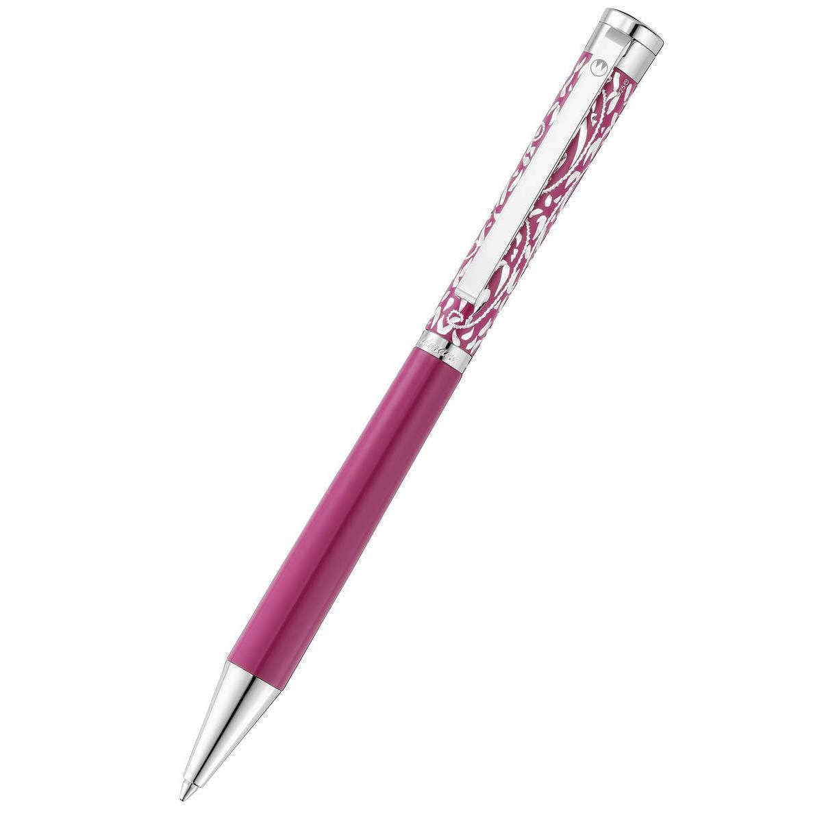 Waldmann Pens Xetra Vienna Special Edition Ballpoint Pen - Pink/Silver