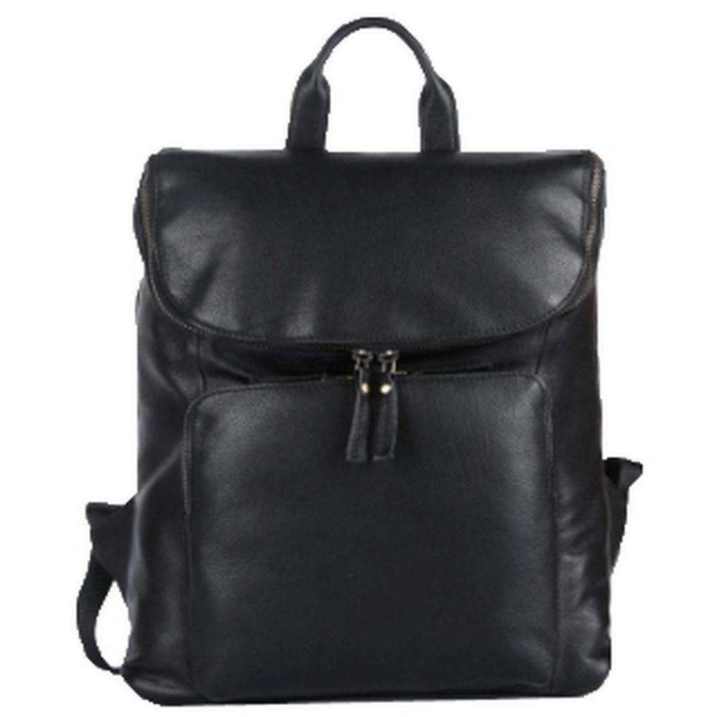 Ashwood Leather Business Travel Rucksack - Black