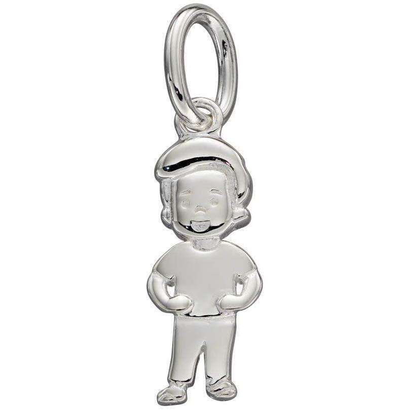 Beginnings Little Boy Charm - Silver