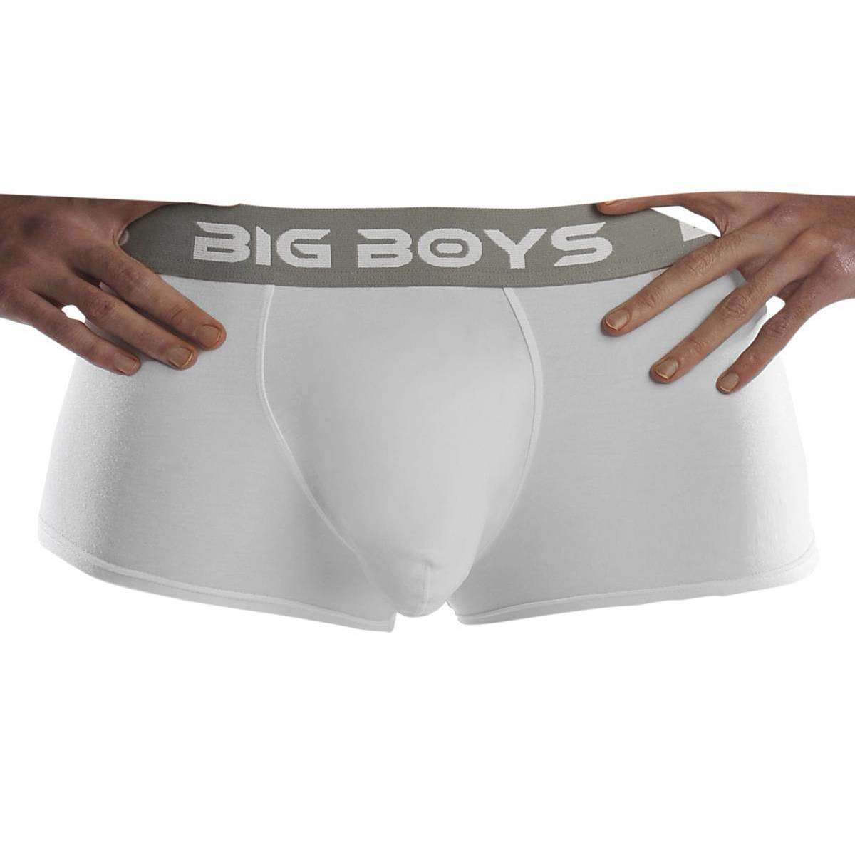 Big Boys Low Rise Briefs - White