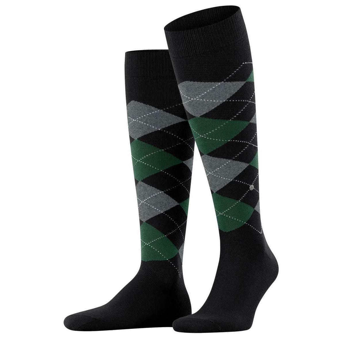 Burlington King Knee High Socks - Black