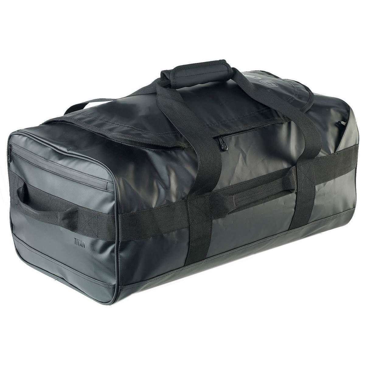 Caribee Titan 50L Water Resistant Duffle Bag - Black